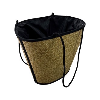 Straw Bag with lining