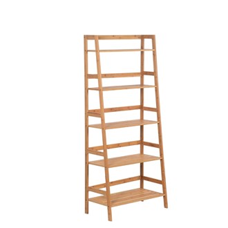 5-Tier Bamboo Rack/Ladder Shelf