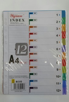 A4 Index Colour