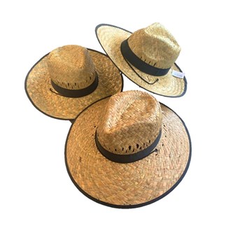 Flax Fishing Hat with black band-58mm