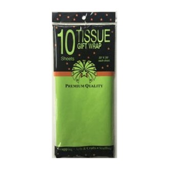 Tissue Paper Gift Wrap 10sheet - Light Green